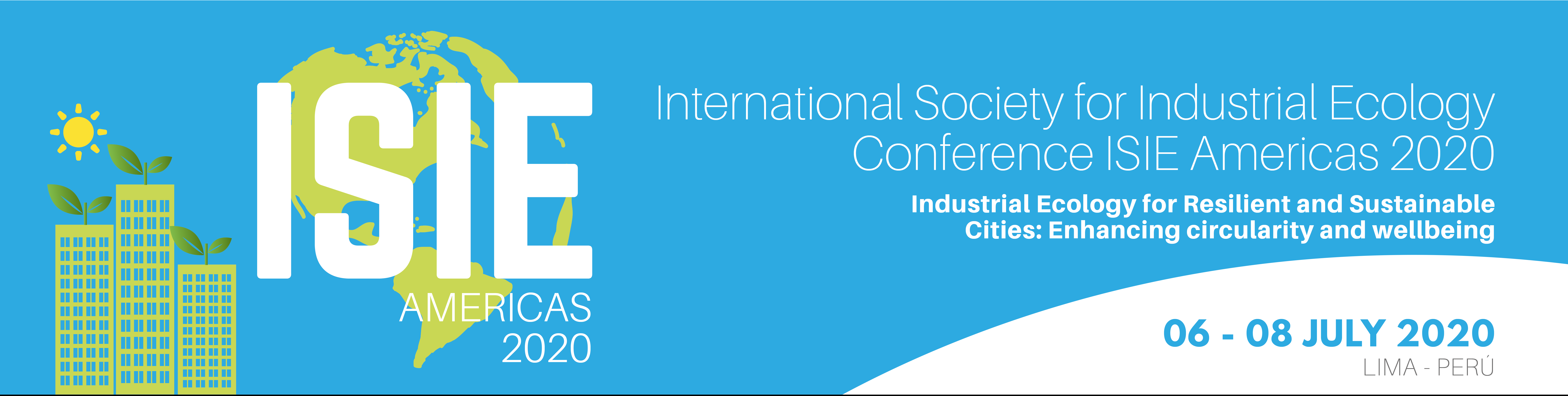 ISIE 2020 International Society for Industrial Ecology Conference