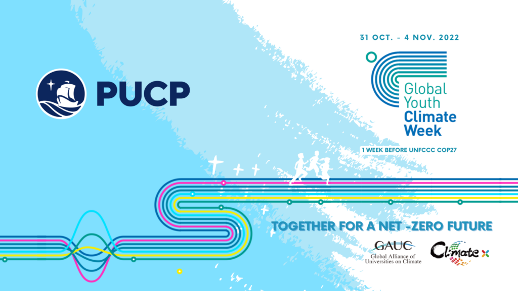 Global Youth Climate Week PUCP will participate in this important