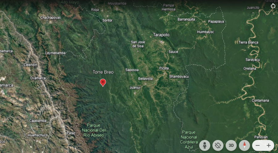 En el norte se ubicac la torre Breo